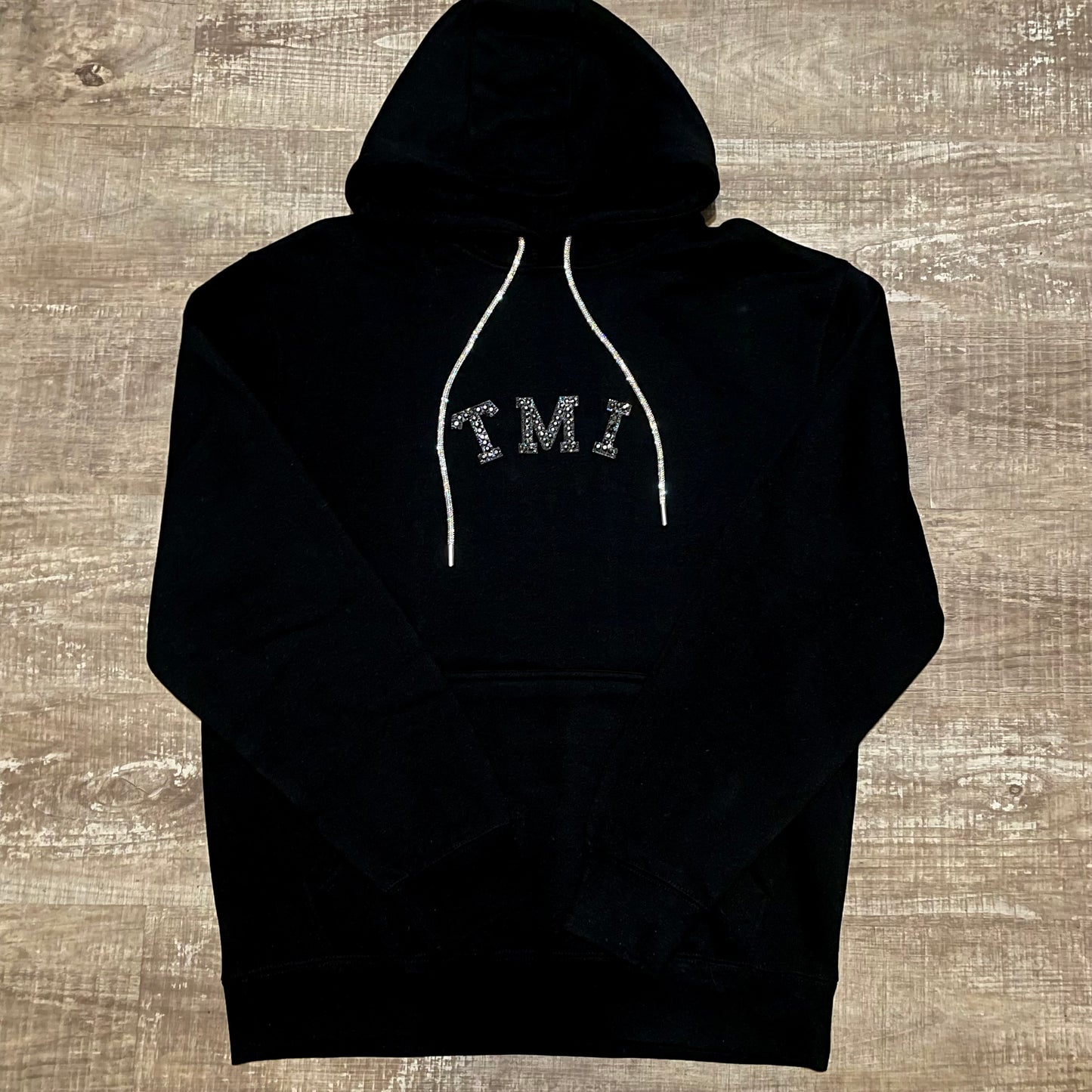 TMI Brain Hoodie - Black